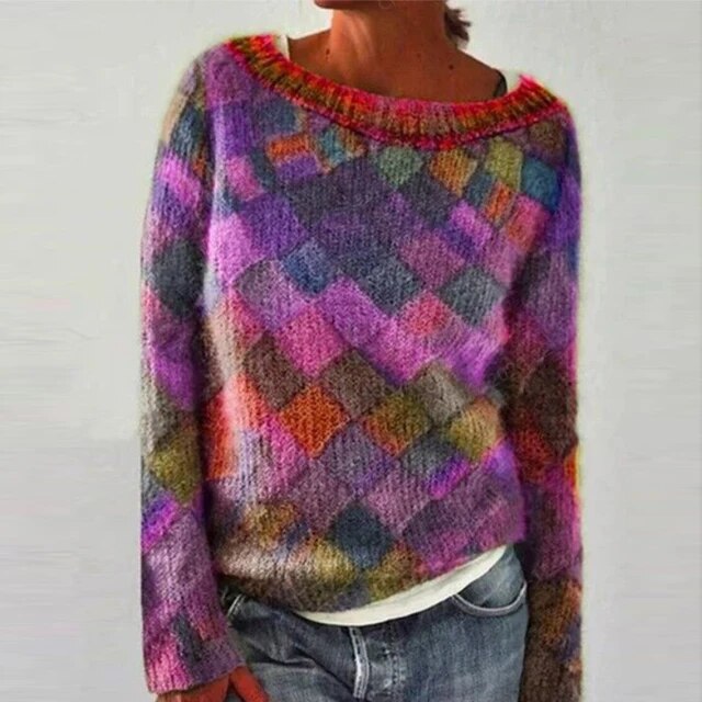 ALICE LEROY | COLORFUL & STYLISH O-NECK JUMPER