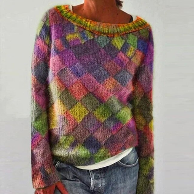 ALICE LEROY | COLORFUL & STYLISH O-NECK JUMPER