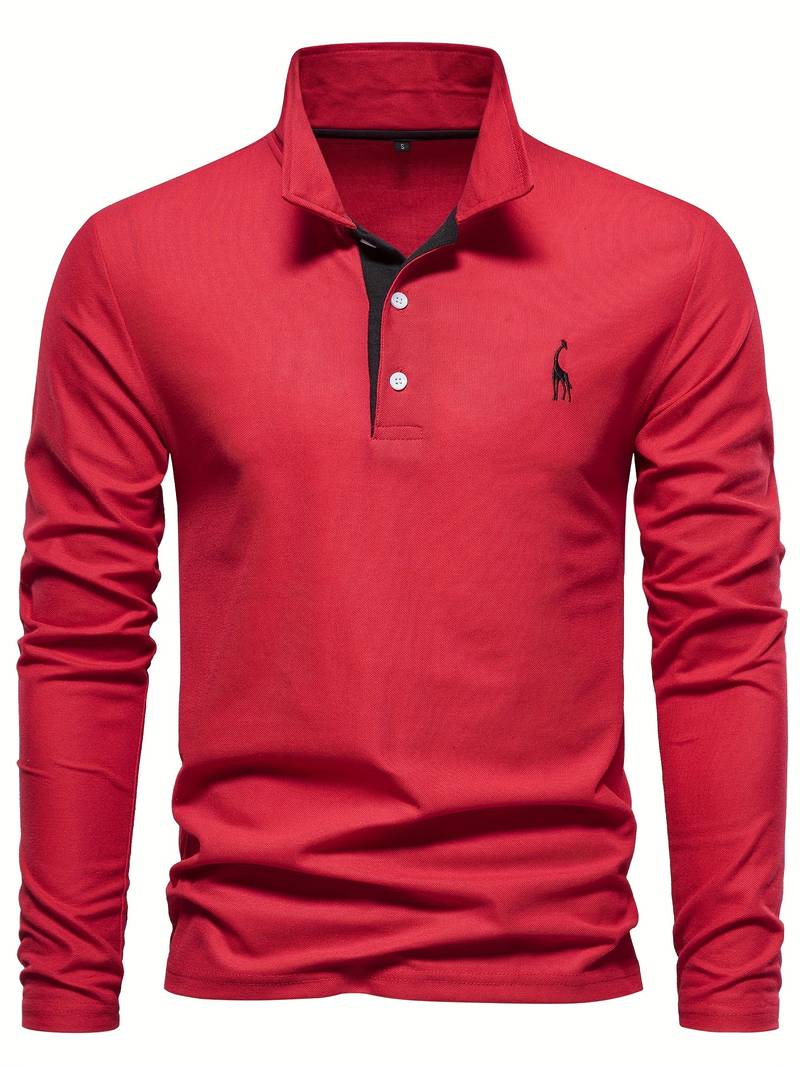 ROB | CLASSIC LONG SLEEVE POLO SHIRT