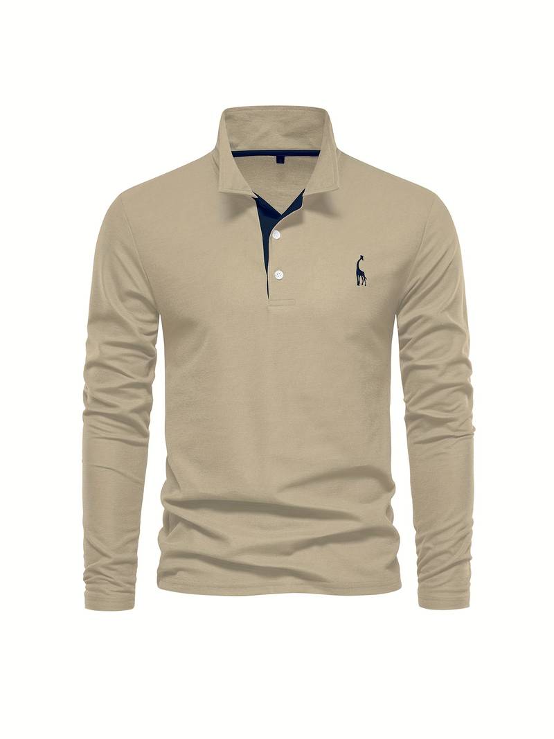 ROB | CLASSIC LONG SLEEVE POLO SHIRT