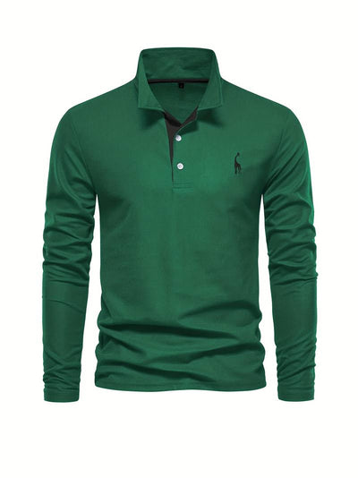 ROB | CLASSIC LONG SLEEVE POLO SHIRT