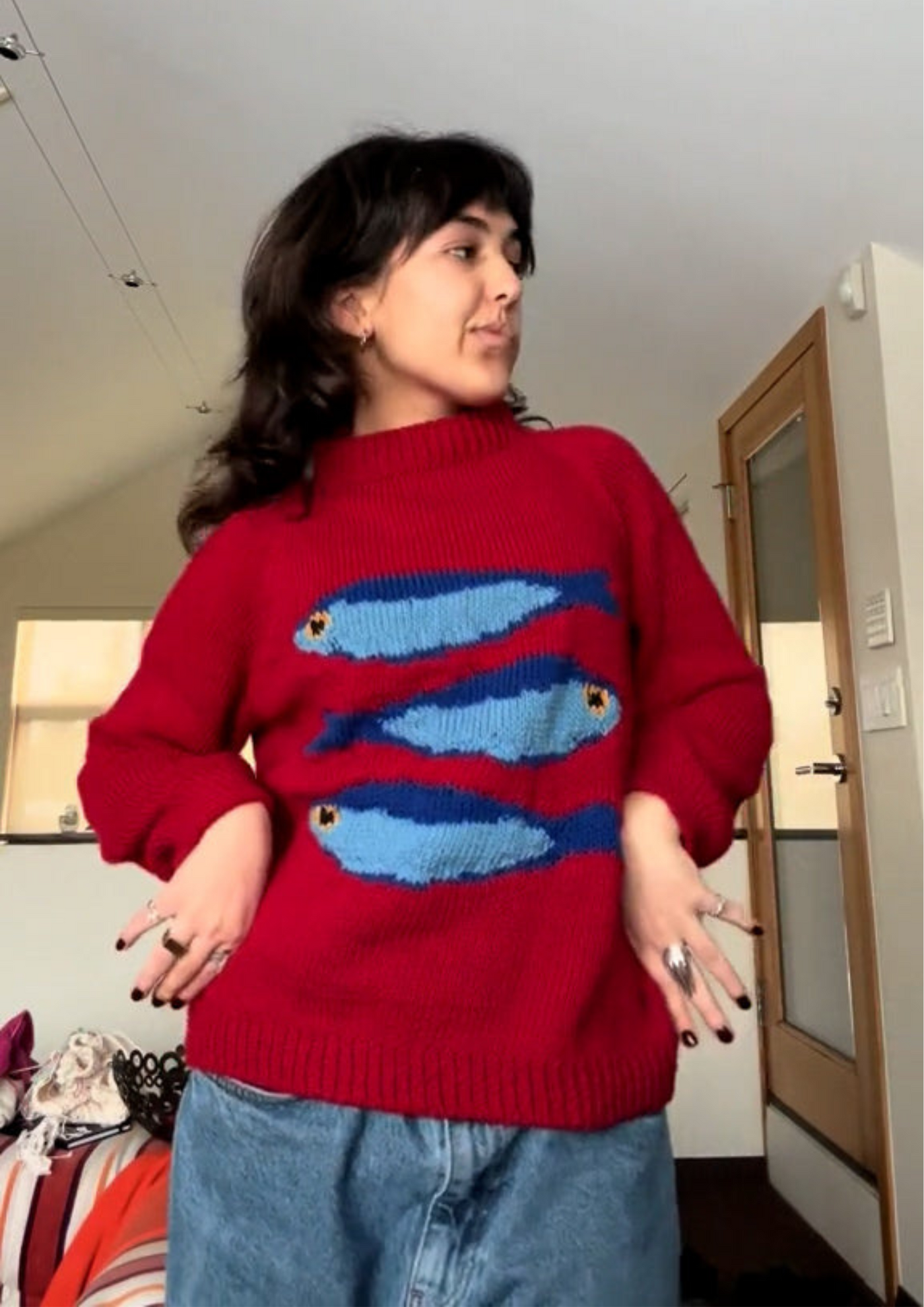 Velma | Comfortable Fish Sweater